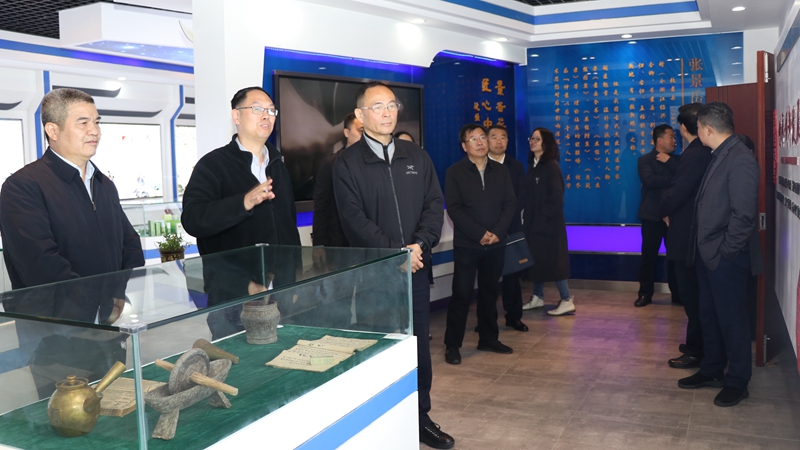 省人大常委會委員、社會建設委員會副主任委員王敏一行調(diào)研景岳堂