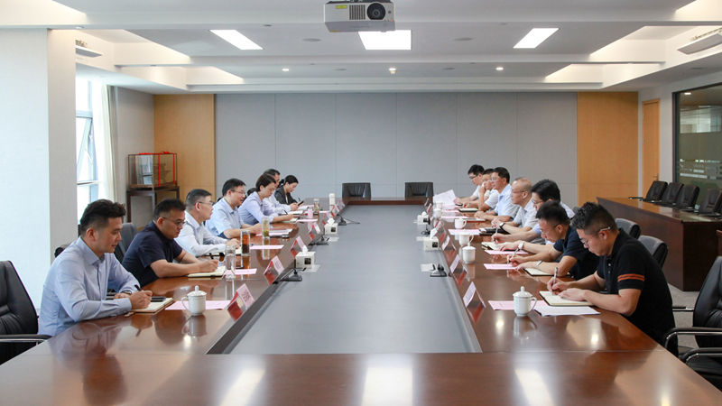 安徽輝隆投資集團董事長王濤到浙農(nóng)考察交流